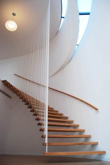 suspended stairs