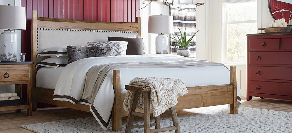 سرویس خواب چوبی طراحی اتاق خواب