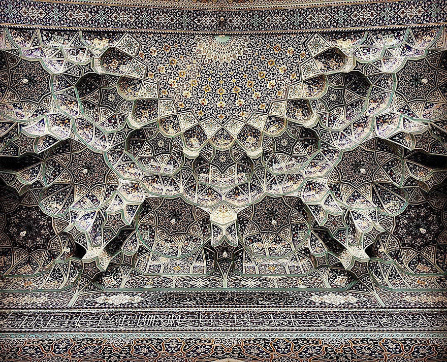 iran mosque ceilings 10