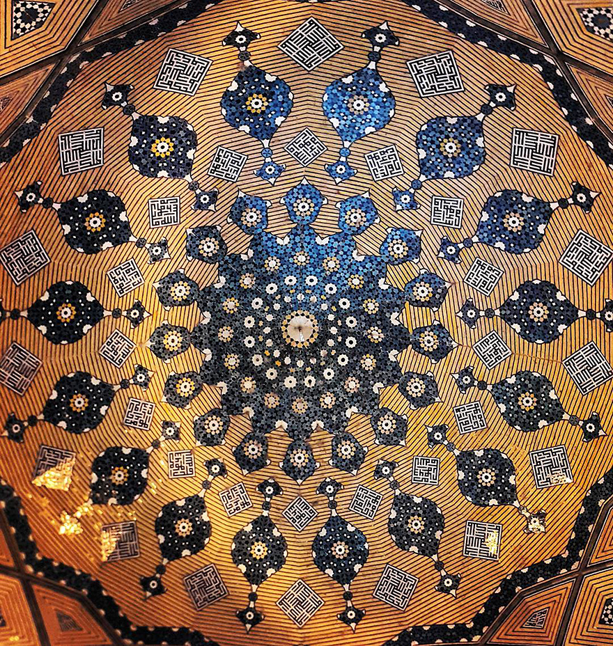 iran mosque ceilings 12