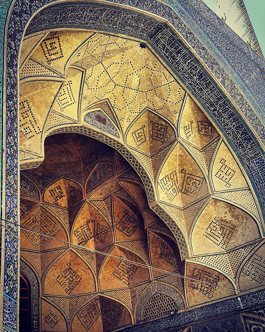 iran mosque ceilings 15