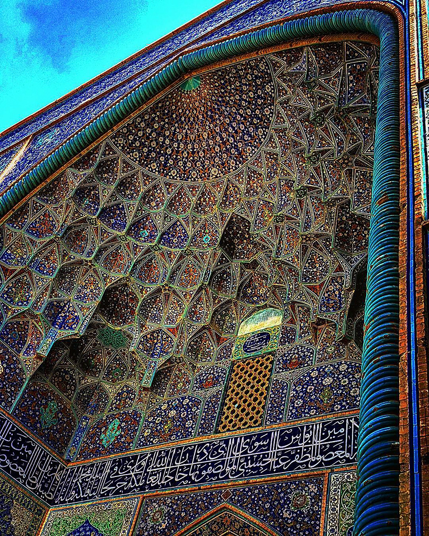 iran mosque ceilings 16