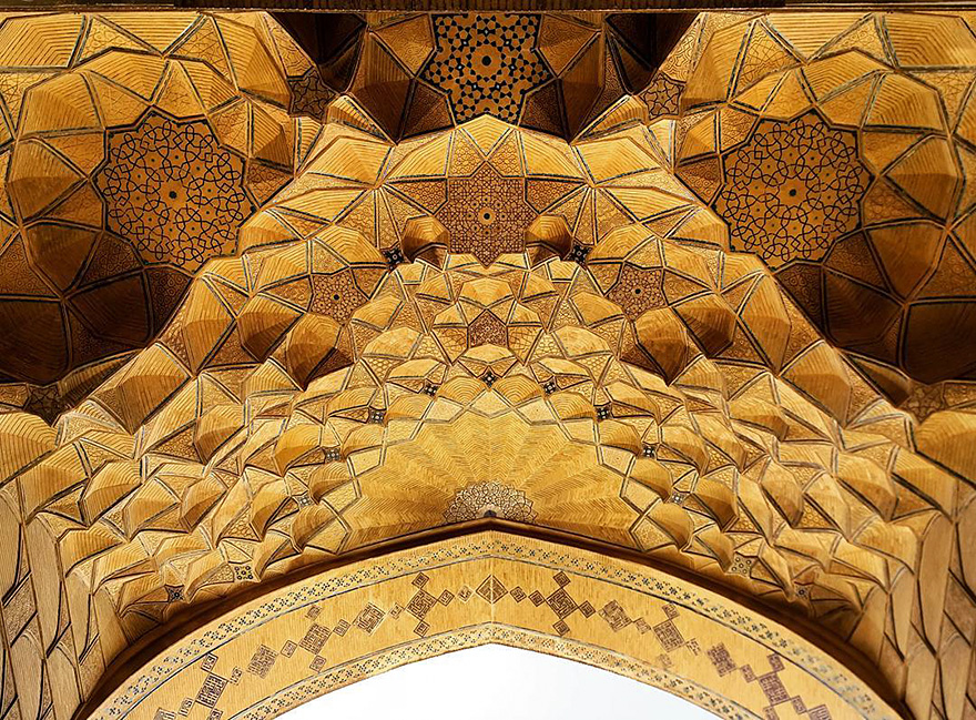 iran mosque ceilings 3