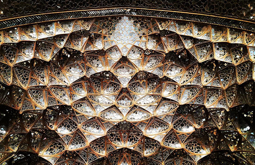 iran mosque ceilings 7