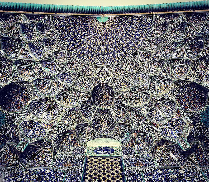 iran mosque ceilings 9