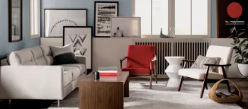 رنگ تاکیدی در دکوراسیون داخلی