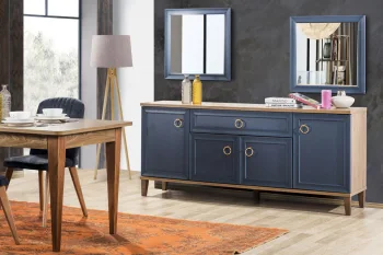 کنسول بایاز آینه کنسول چوبی کلاسیک طرح بایاز