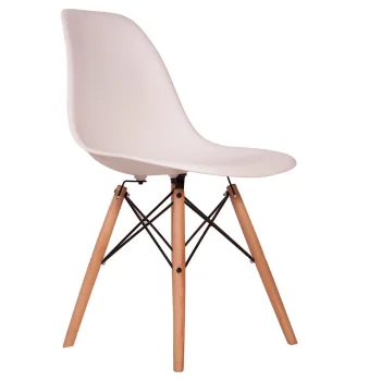 صندلی داووس  پایه ایفلی چوبی 