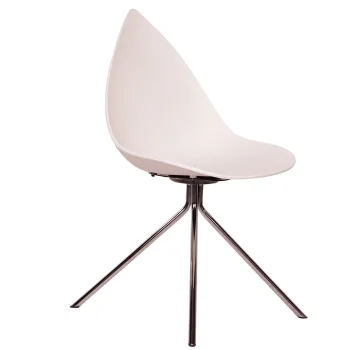 صندلی مدرن دیبا پایه فلزی بدون تشک