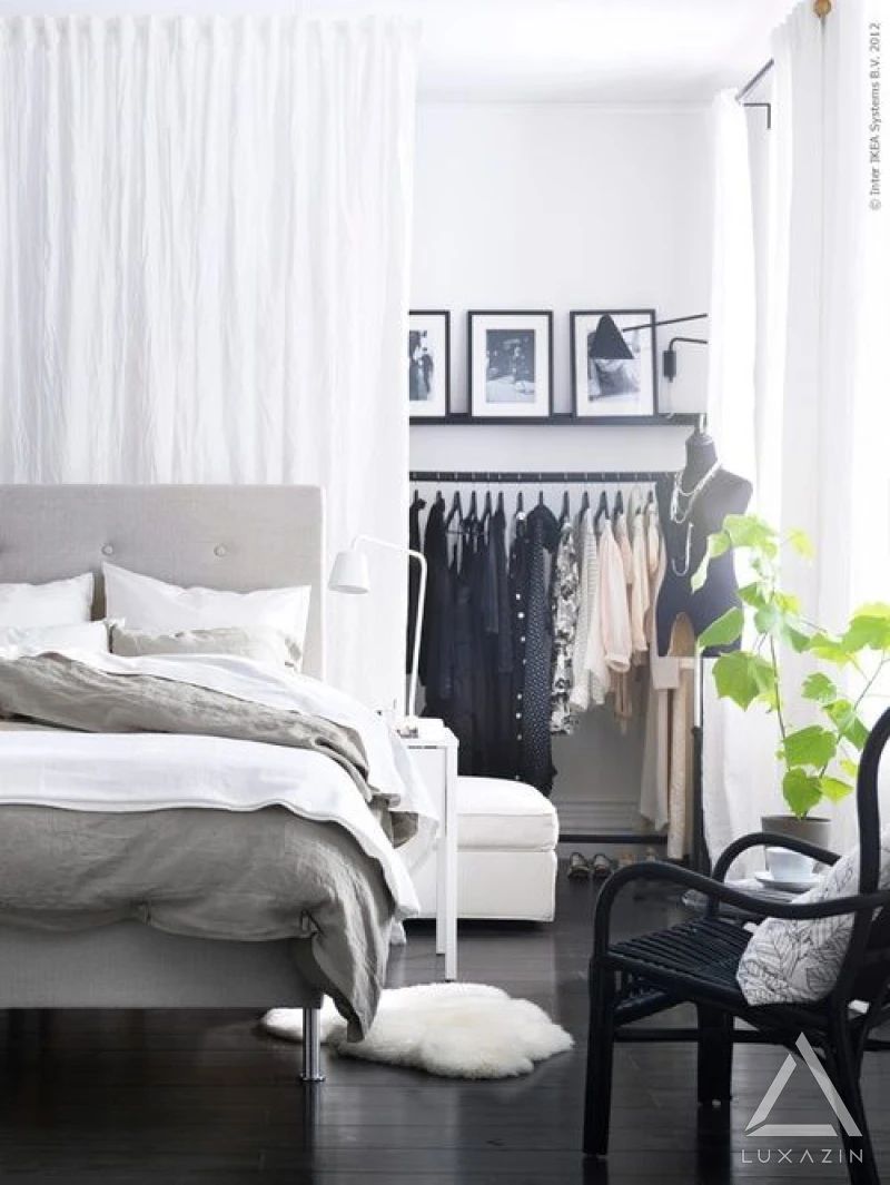 3 Creative Closet Ideas  For Bedrooms Without Them