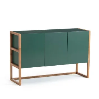 کنسول چوبی مدرن با پایه چوبی دالیا