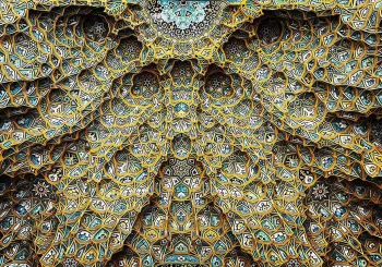 iraninan mosque celling