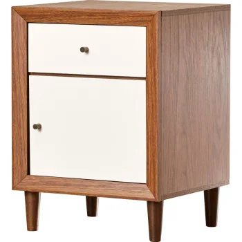     میز پاتختی چوبی مدل لزلی 