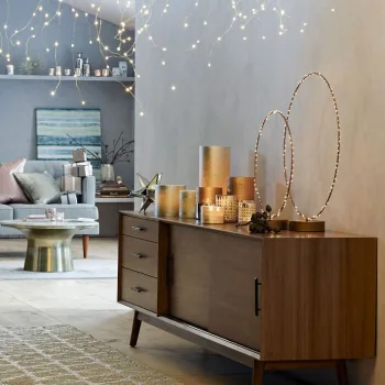 لامپ های ریسه ای در طراحی داخلی