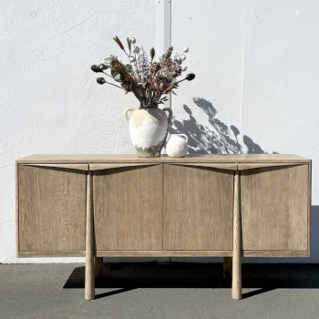 میز کنسول چوبی مدرن پایه چوب راش مدل پرایس  