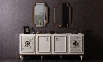 کنسول تاریکا کنسول چوبی مدرن طرح تاریکا