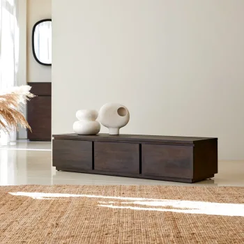 میز تلویزیون چوبی ساده و شیک با طرح بلا 