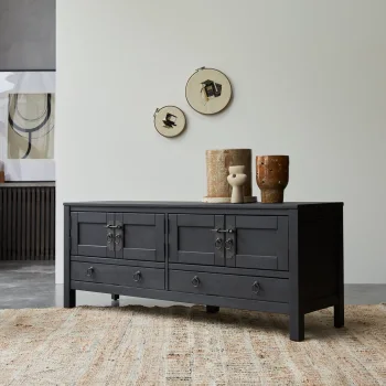 میز تلویزیون چوبی کلاسیک مدل تاکی     