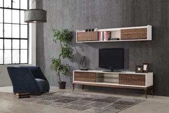 میز تلویزیون و شلف تراویس