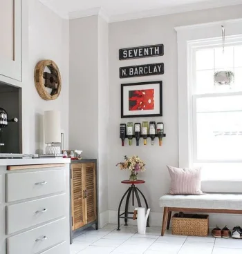 استفاده از فضای اطراف پنجره ها